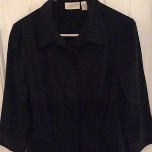 Pleated blouse